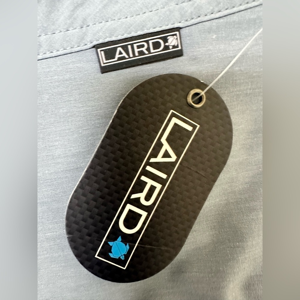 Nwt; LAIRD Apparel Pants Mens Blue Nylon Stretch Athletic Limited Edition - Picture 11 of 13